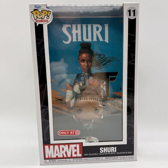 Funko Marvel Pop!‎ Comic Covers Shuri Large Hard Case Target Exclusive No. 11 - Picture 1 of 4
